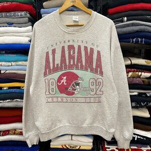 Vintage University Of Alabama Crimson Tide Football Swaetshirt Alabama Shirt tee